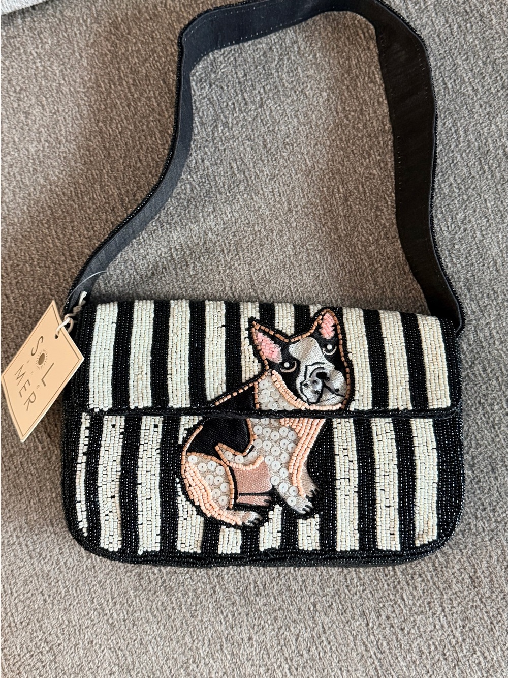 Sol and Mer Beaded French Bulldog